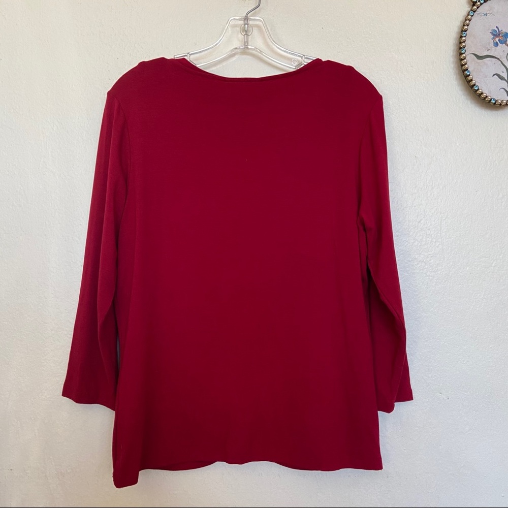 Talbots Red Sweater Set - Picture 14 of 15